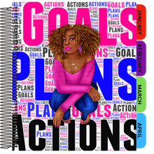Load image into Gallery viewer, 2024 Goals Plan Action Planner
