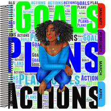 Load image into Gallery viewer, 2024 Goals Plan Action Planner
