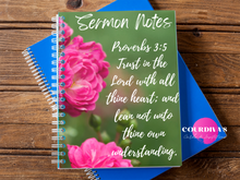 Load image into Gallery viewer, Sermon Notes Journal