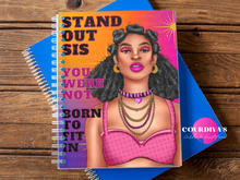 Load image into Gallery viewer, Stand Out Sis Spiral