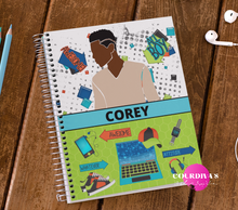 Load image into Gallery viewer, School Style Spiral Notebooks