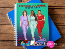 Load image into Gallery viewer, Fitness Journal and Food Tracker