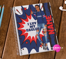 Load image into Gallery viewer, School Style Spiral Notebooks