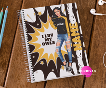 Load image into Gallery viewer, School Style Spiral Notebooks