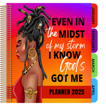 Load image into Gallery viewer, 2025 Planner - God&#39;s Got Me
