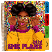 Load image into Gallery viewer, 2026 - Featured- She Plans Planner -Yellow
