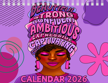 Load image into Gallery viewer, 2026 CourDiva's Wall Calendar
