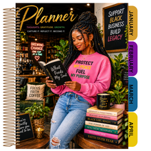 Load image into Gallery viewer, 2027 -Featured- Coffee and Confidence Planner
