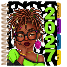 Load image into Gallery viewer, 2027 -Featured- Locs and Logic Planner

