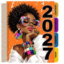 Load image into Gallery viewer, 2027 -Featured- Fashion Icon Planner
