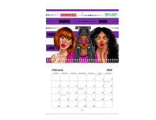 Load image into Gallery viewer, 2024 Goals Plans Action Wall Calendar
