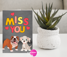 Load image into Gallery viewer, Pup Cards Thank You and Miss You
