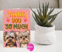 Load image into Gallery viewer, Pup Cards Thank You and Miss You
