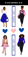 Load image into Gallery viewer, Blue and Pink Besties Sticker Sets
