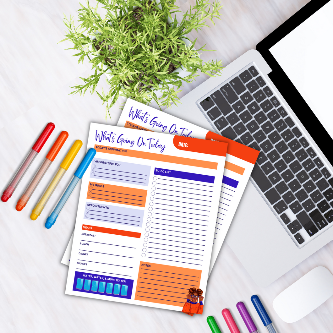 8x10 Notepad Planners